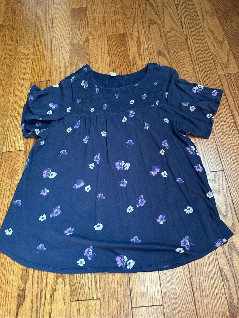 Old Navy Floral Short Sleeve Top